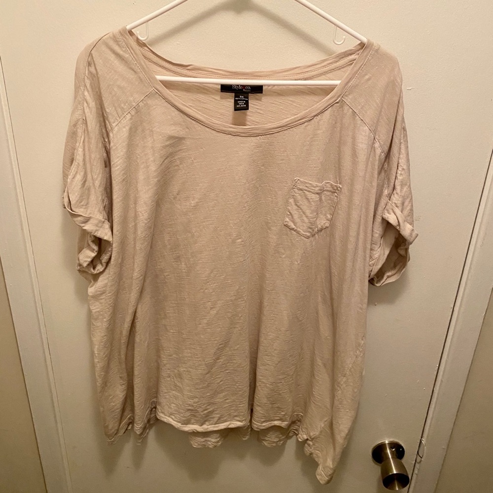 ⚠️FINAL PRICE⚠️ Beige T-Shirt